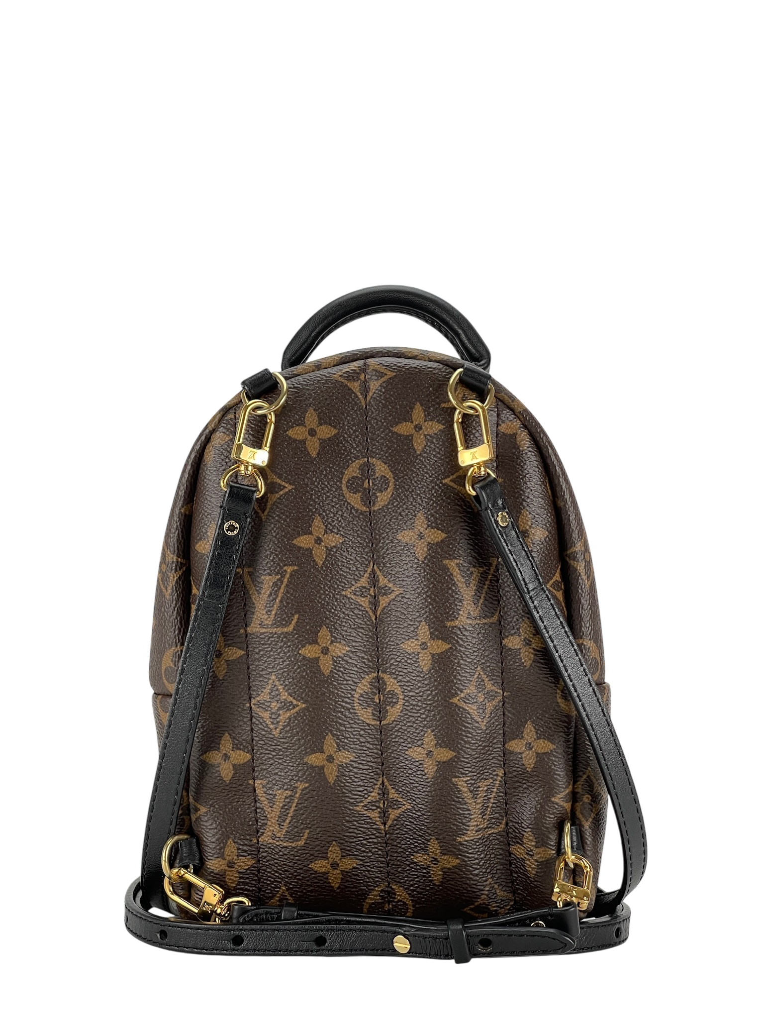 LOUIS VUITTON - Brown Canvas Monogram Mini Palm Springs