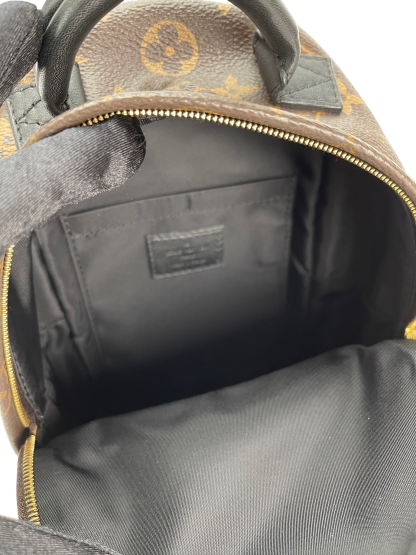 LOUIS VUITTON - Brown Canvas Monogram Mini Palm Springs