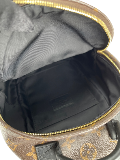 LOUIS VUITTON - Brown Canvas Monogram Mini Palm Springs