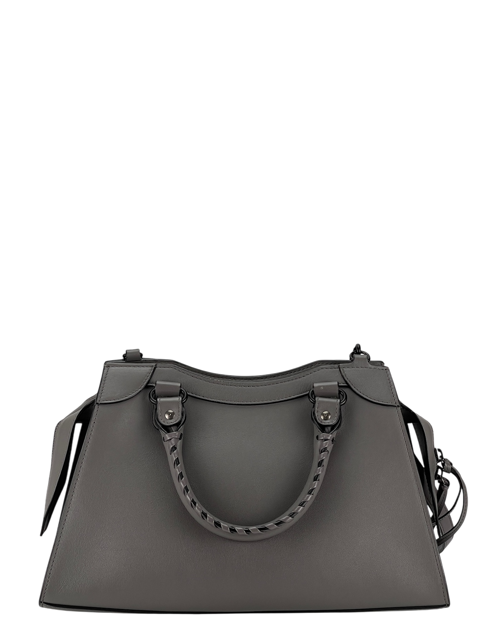 BALENCIAGA - Grey Calfskin Neo Classic City Mini Bag