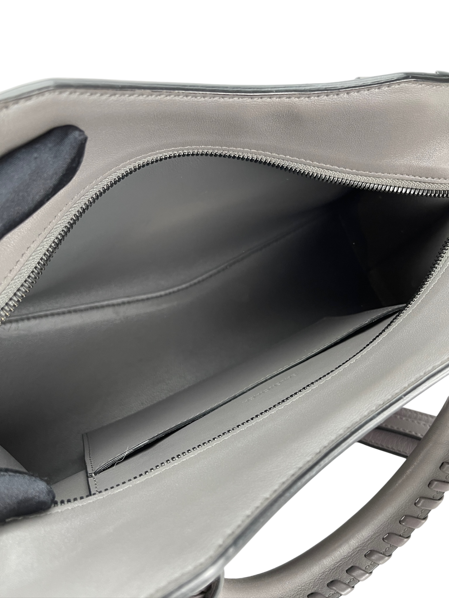 BALENCIAGA - Grey Calfskin Neo Classic City Mini Bag