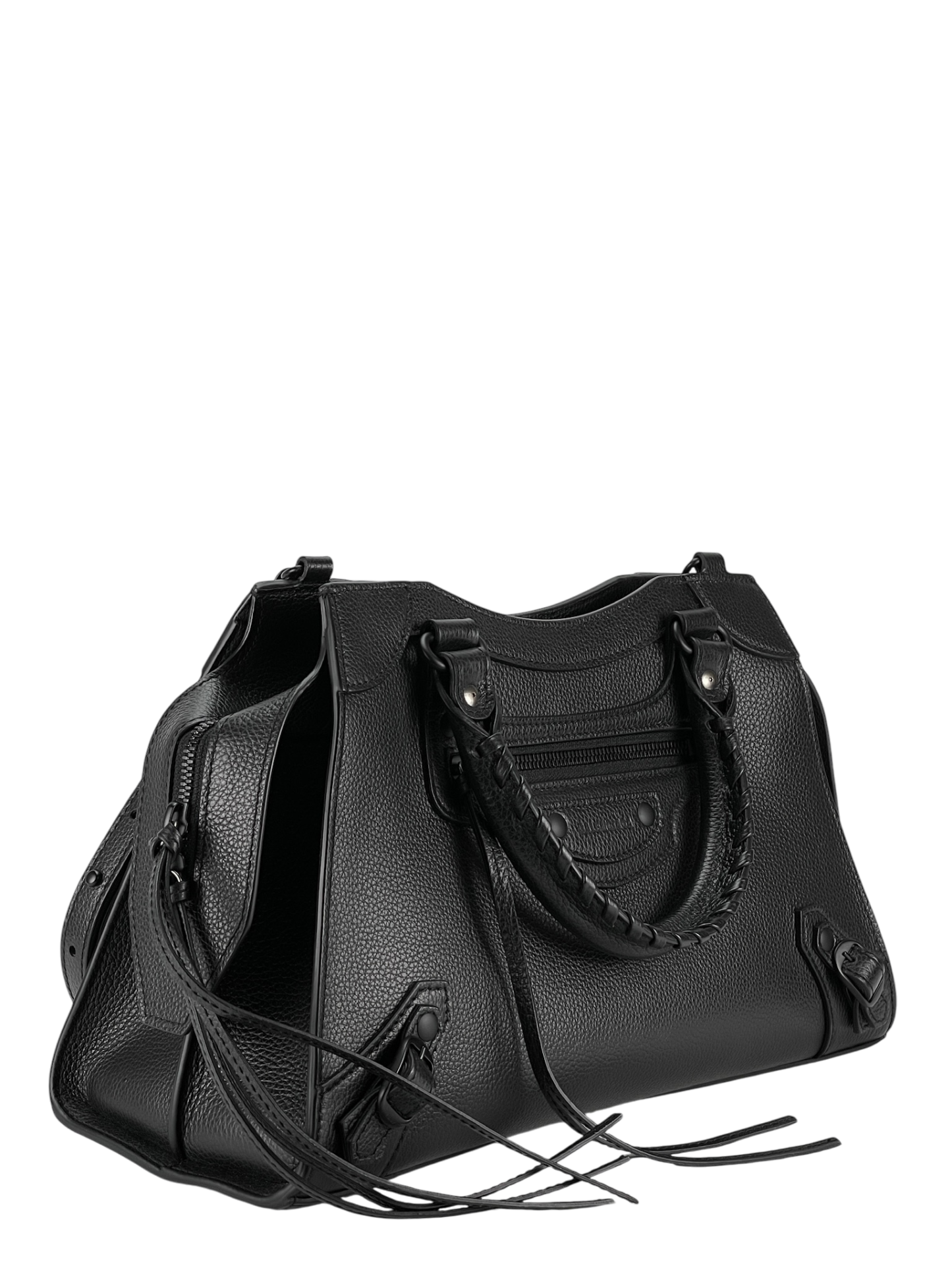 BALENCIAGA - Black Calfskin Neo Classic City Mini Bag