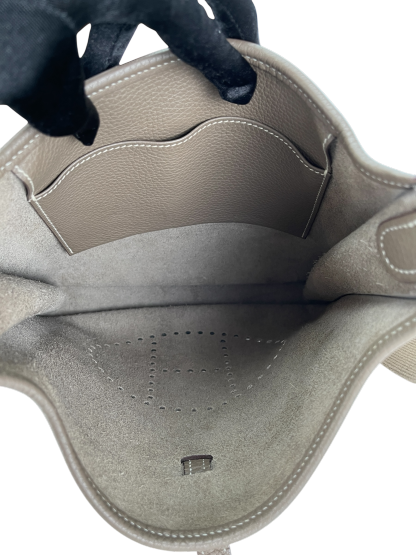 HERMES - Evelyne PM Evelyne 29 Etoupe Clemence Palladium Hardware