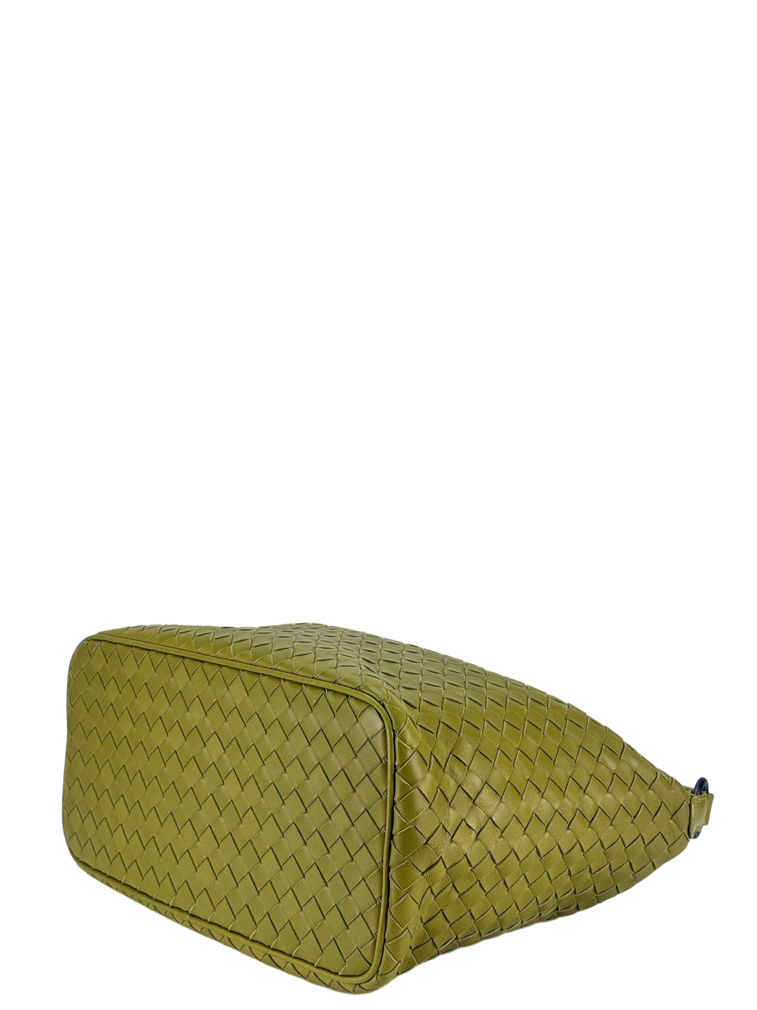 BOTTEGA VENETA - Nappa Intrecciato Small Shoulder Bag Assenzio