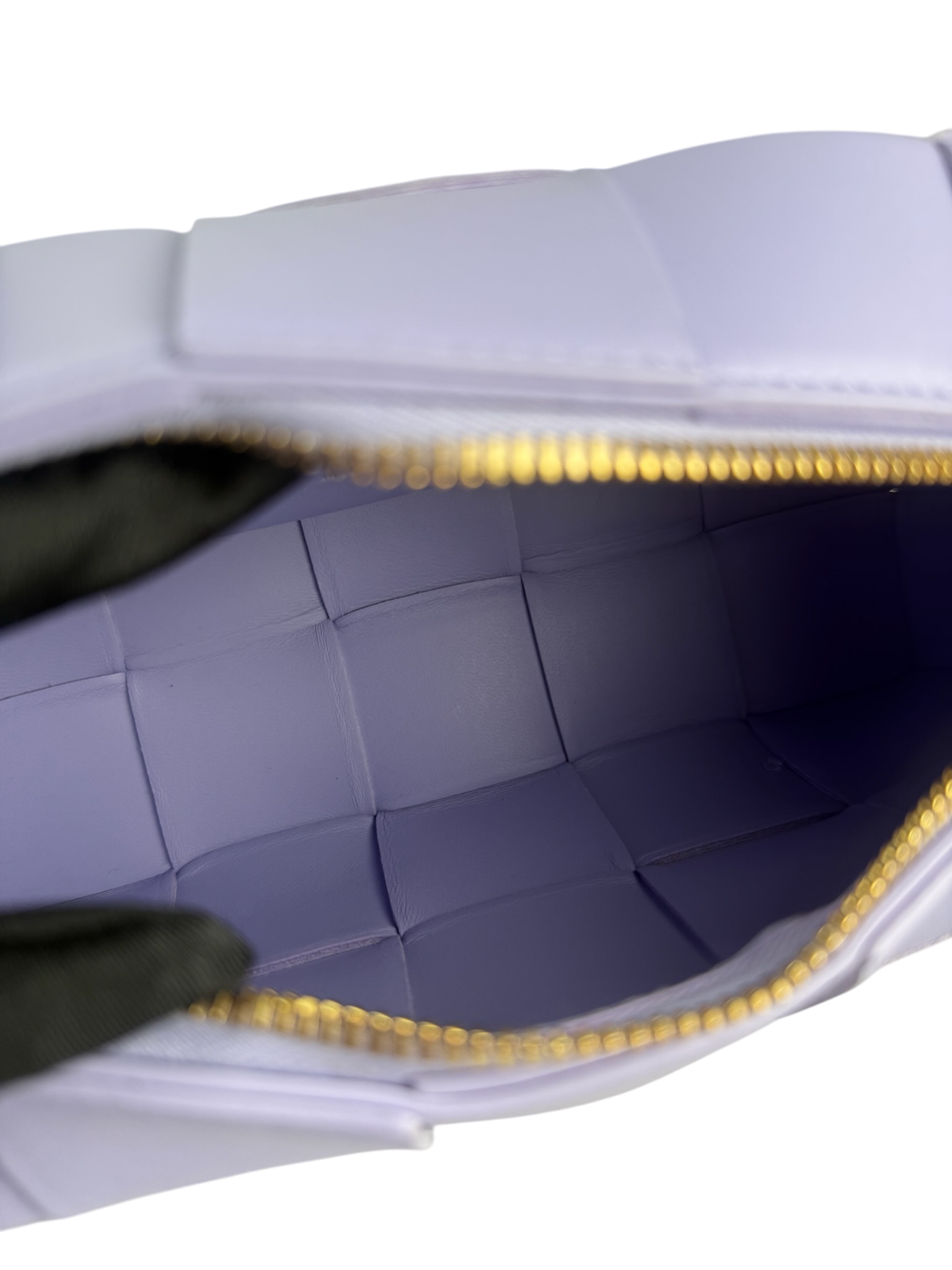 BOTTEGA VENETA - Purple Maxi Intrecciato Leather Shoulder Bag