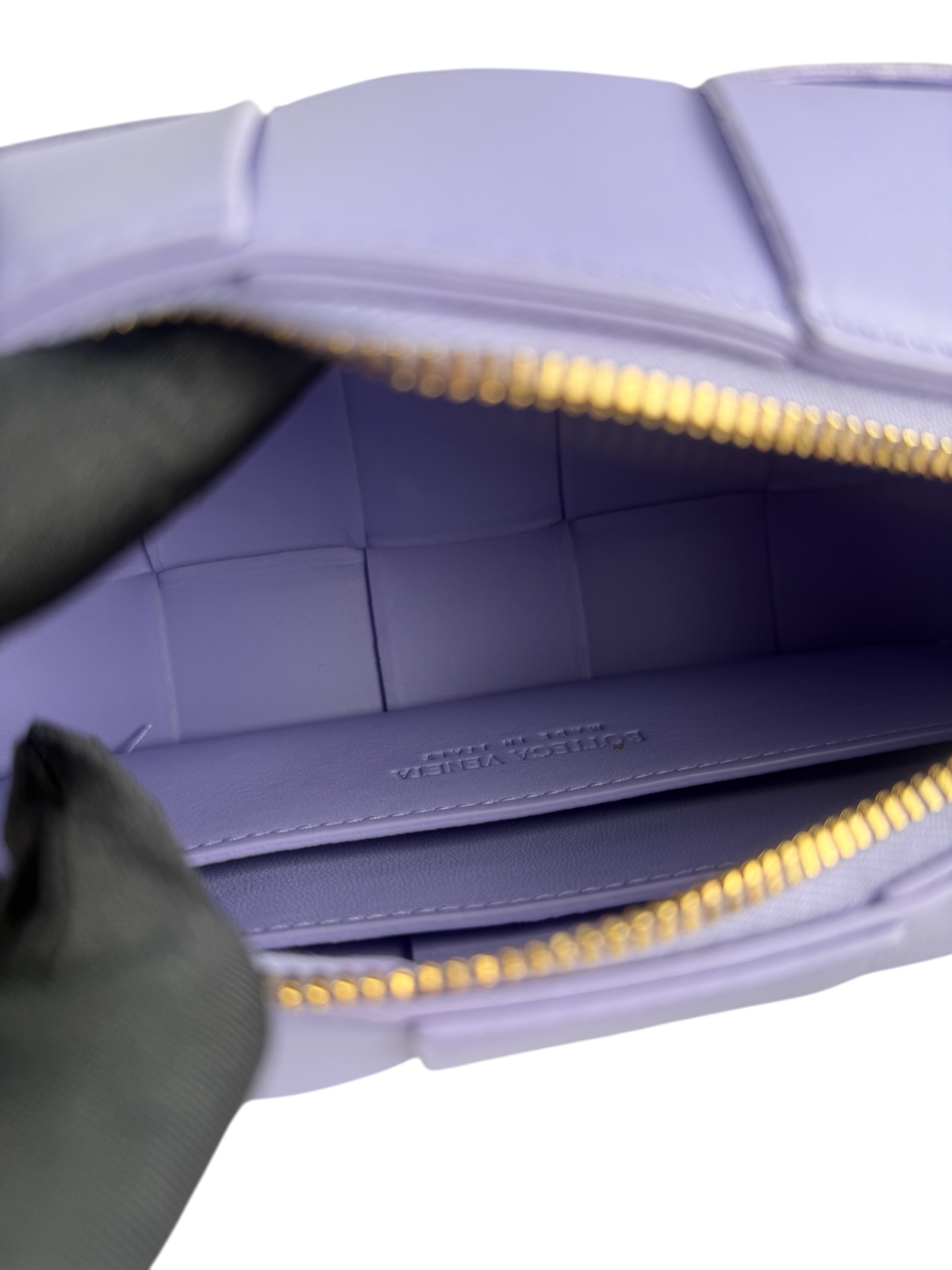 BOTTEGA VENETA - Purple Maxi Intrecciato Leather Shoulder Bag