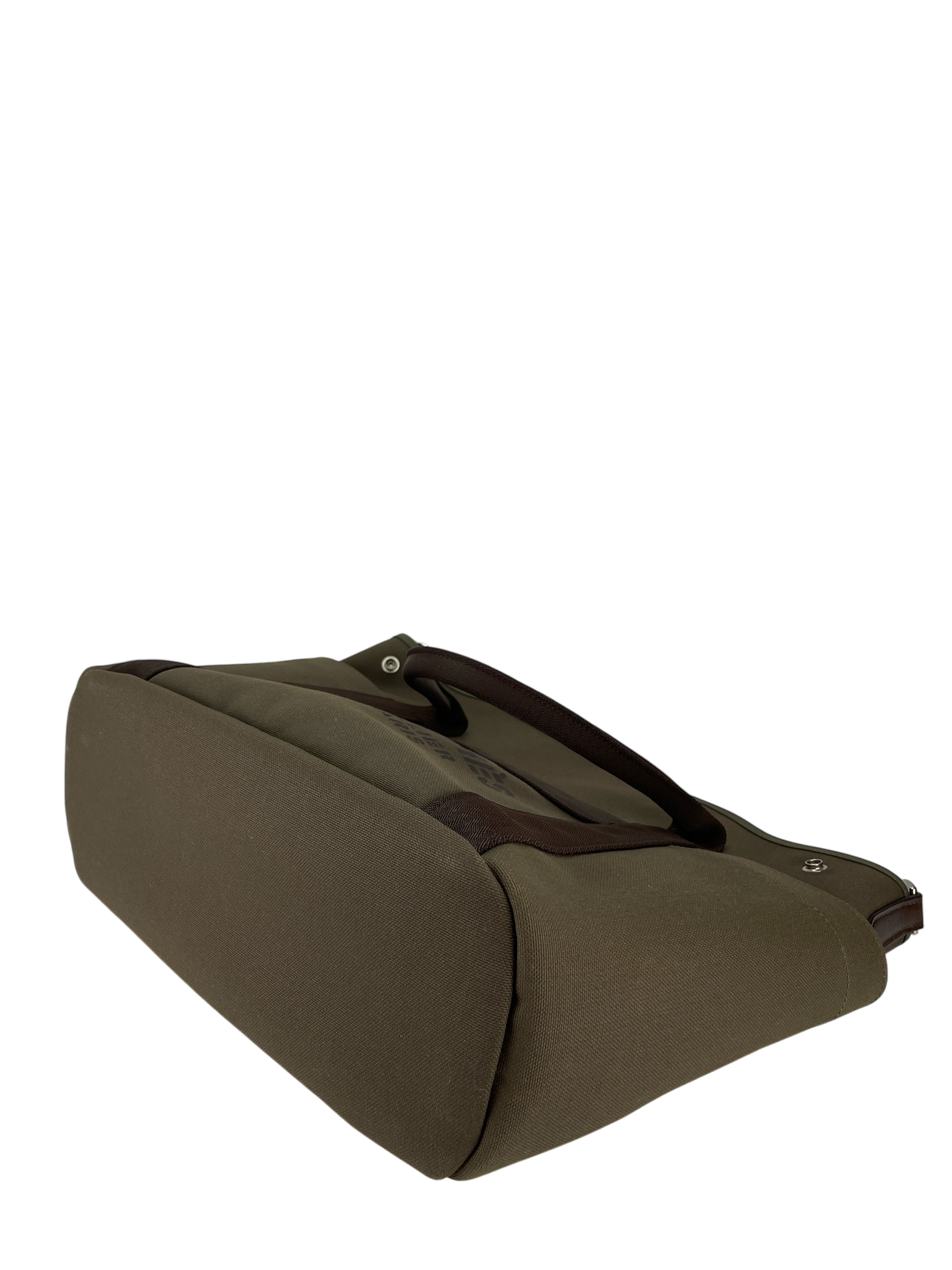 HERMES - Olive green Sac de Pansage groom Tote Bag