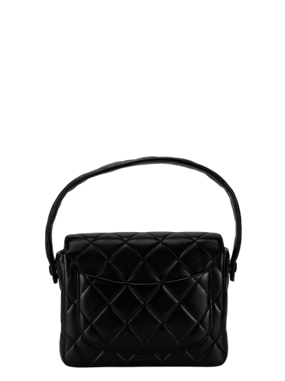 CHANEL - 1994-1996 Black Lambskin Handbag