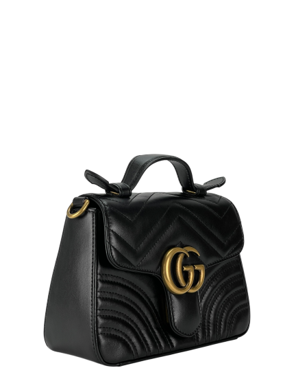 GUCCI - GG Marmont mini top 2way handle bag