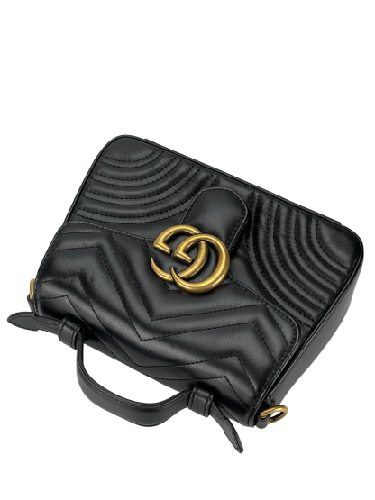 GUCCI - GG Marmont mini top 2way handle bag