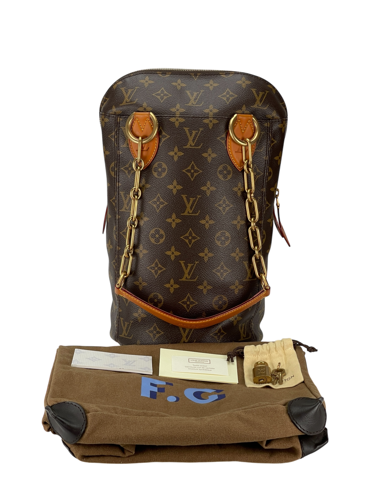 LOUIS VUITTON - karl lagerfeld x monogram iconoclasts punching bag mini