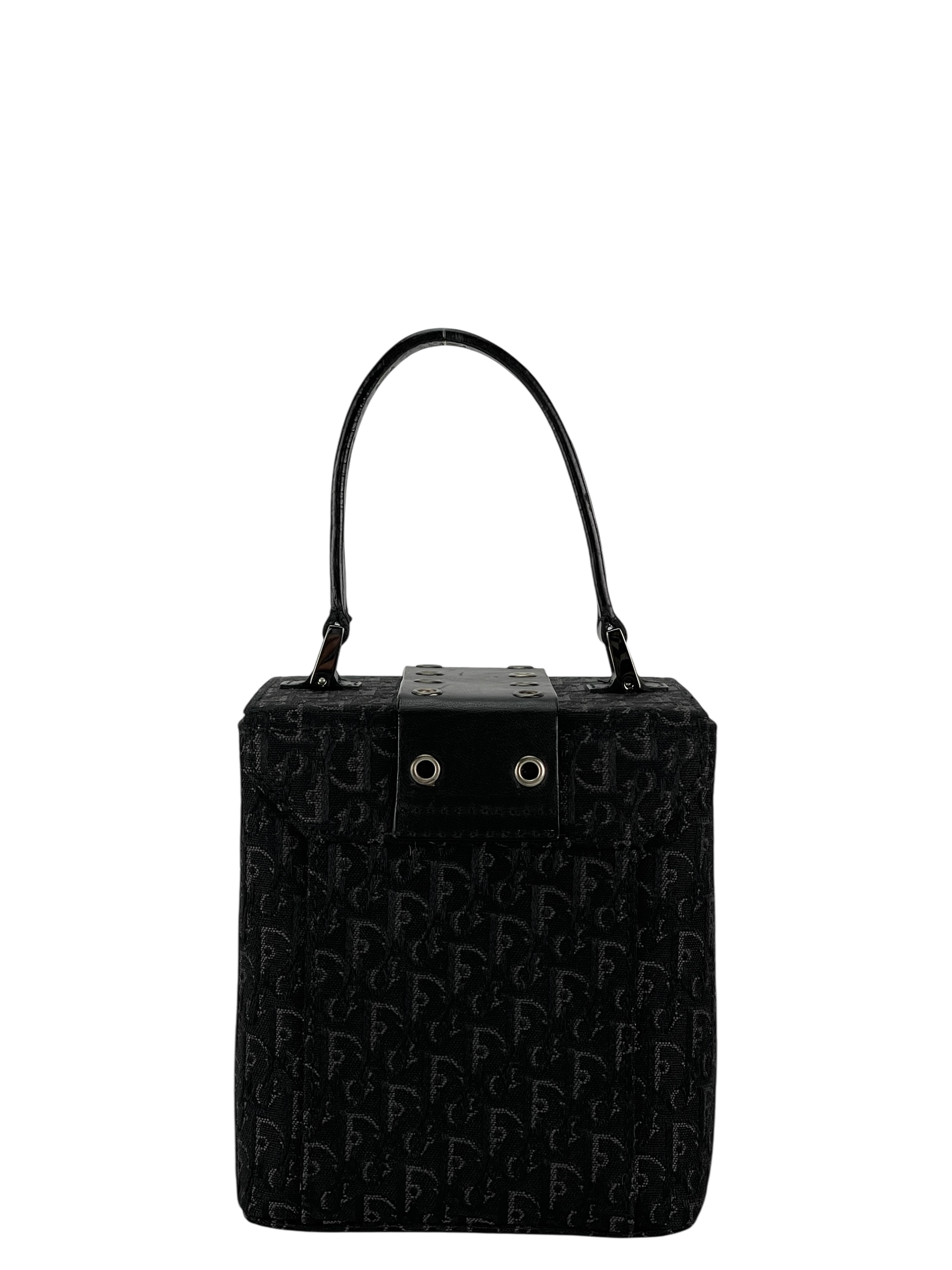 CHRISTIAN DIOR - Black Dior Trotter Vanity Bag