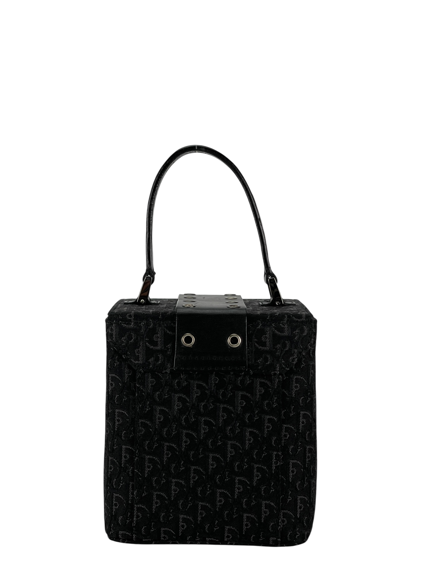 CHRISTIAN DIOR - Black Dior Trotter Vanity Bag