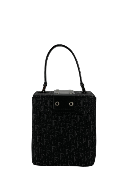 CHRISTIAN DIOR - Black Dior Trotter Vanity Bag