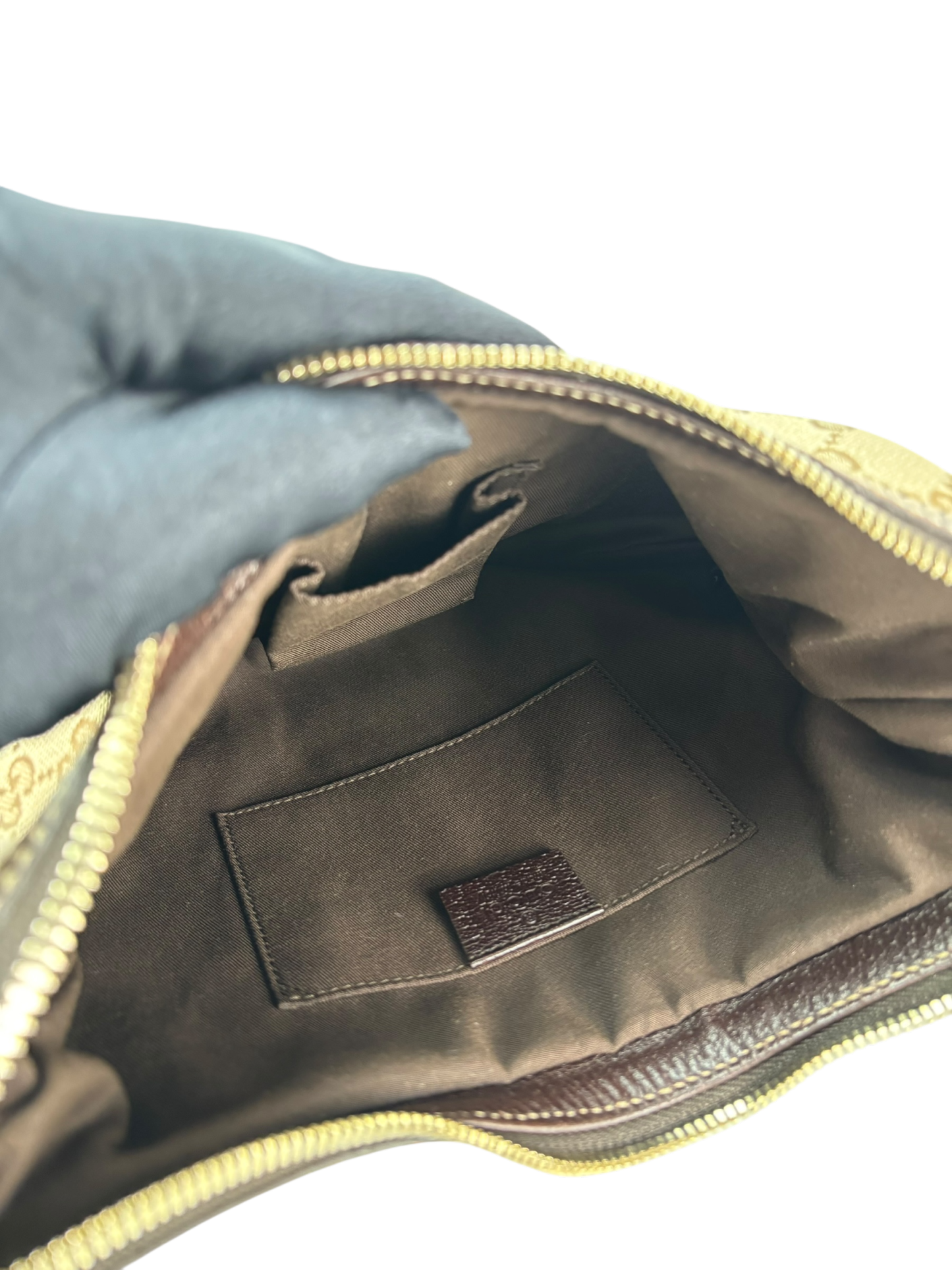 GUCCI - Brown Princess Shelly GG canvas shoulder bag