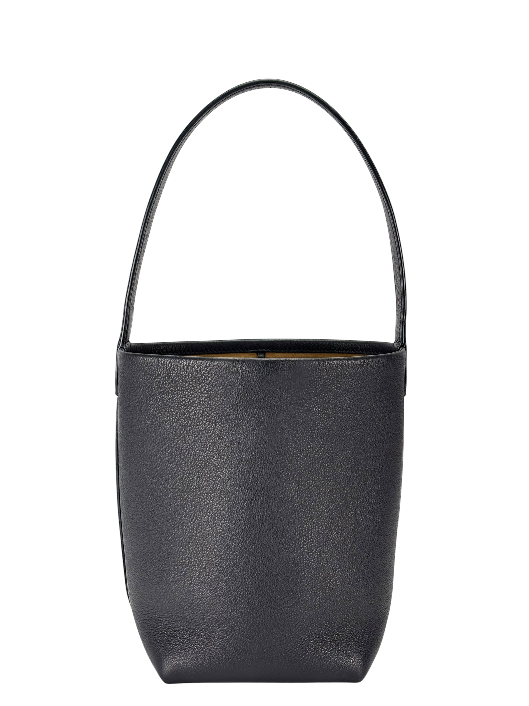 The Row - Navy Medium N/S Park Tote Bag in Leather