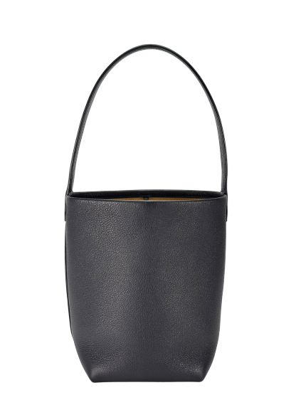 The Row - Navy Medium N/S Park Tote Bag in Leather