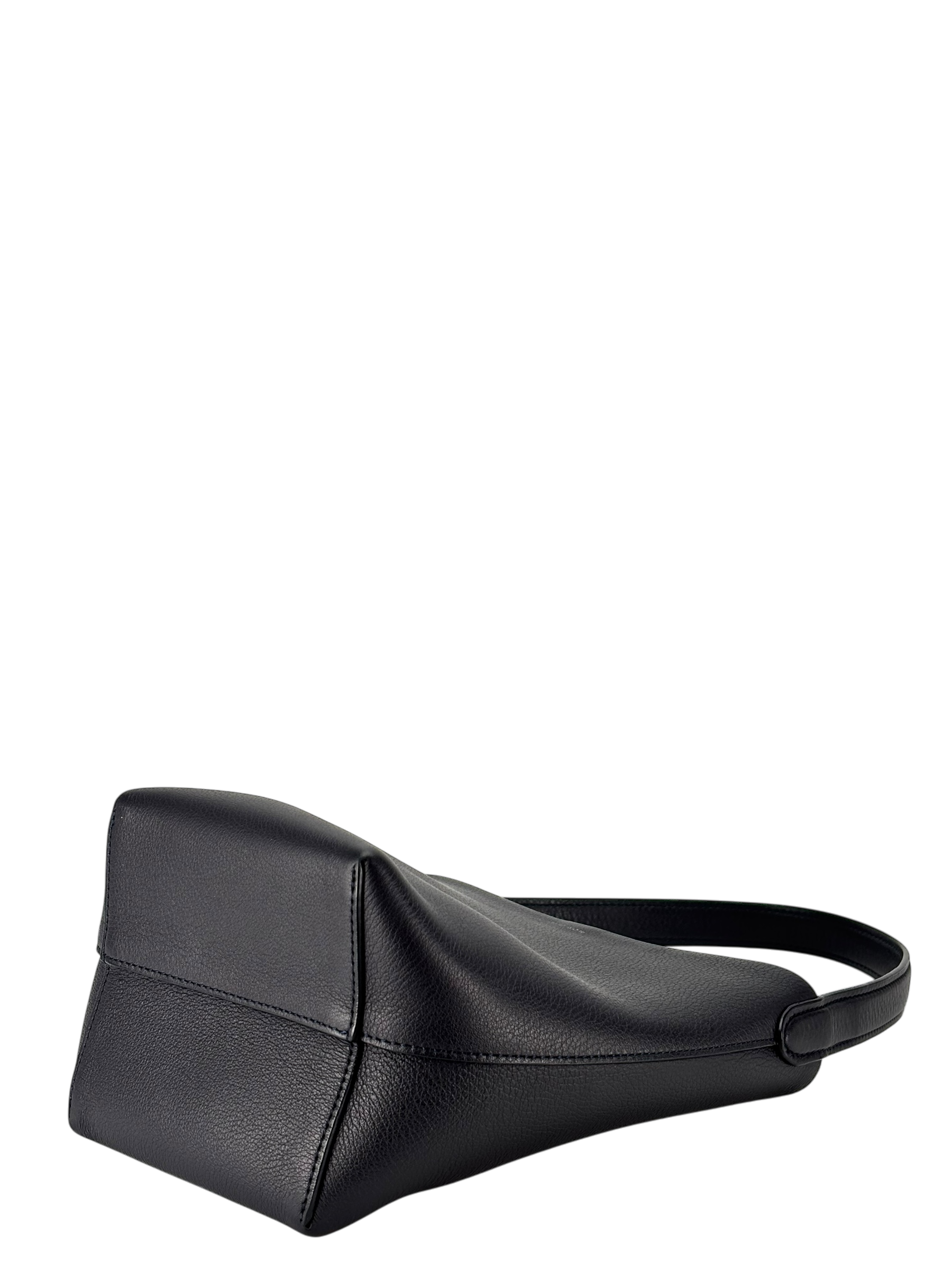 The Row - Navy Medium N/S Park Tote Bag in Leather