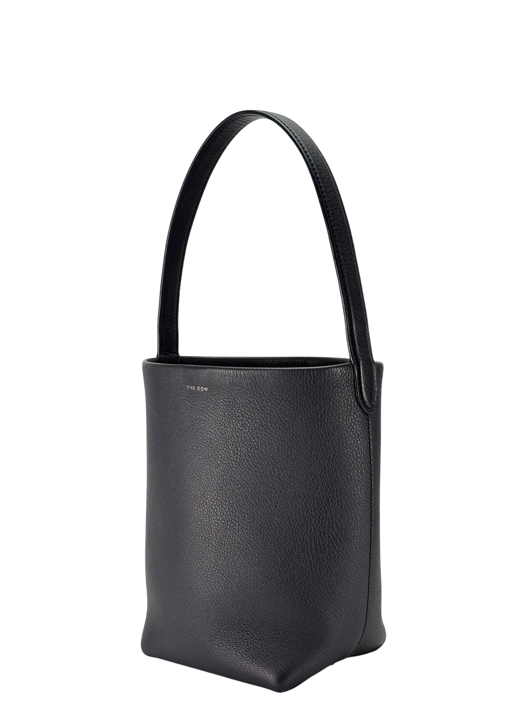 The Row - Navy Medium N/S Park Tote Bag in Leather