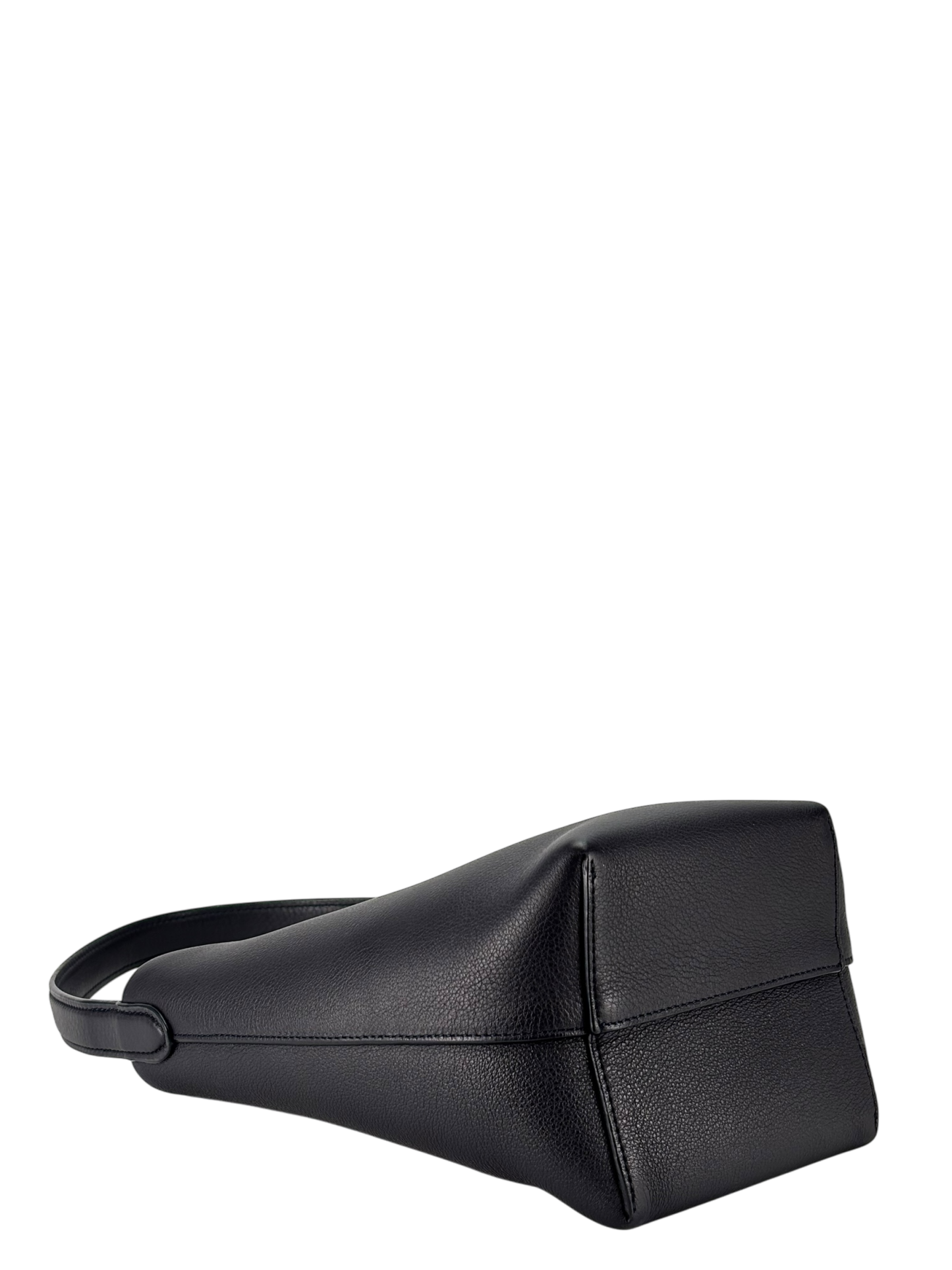 The Row - Navy Medium N/S Park Tote Bag in Leather