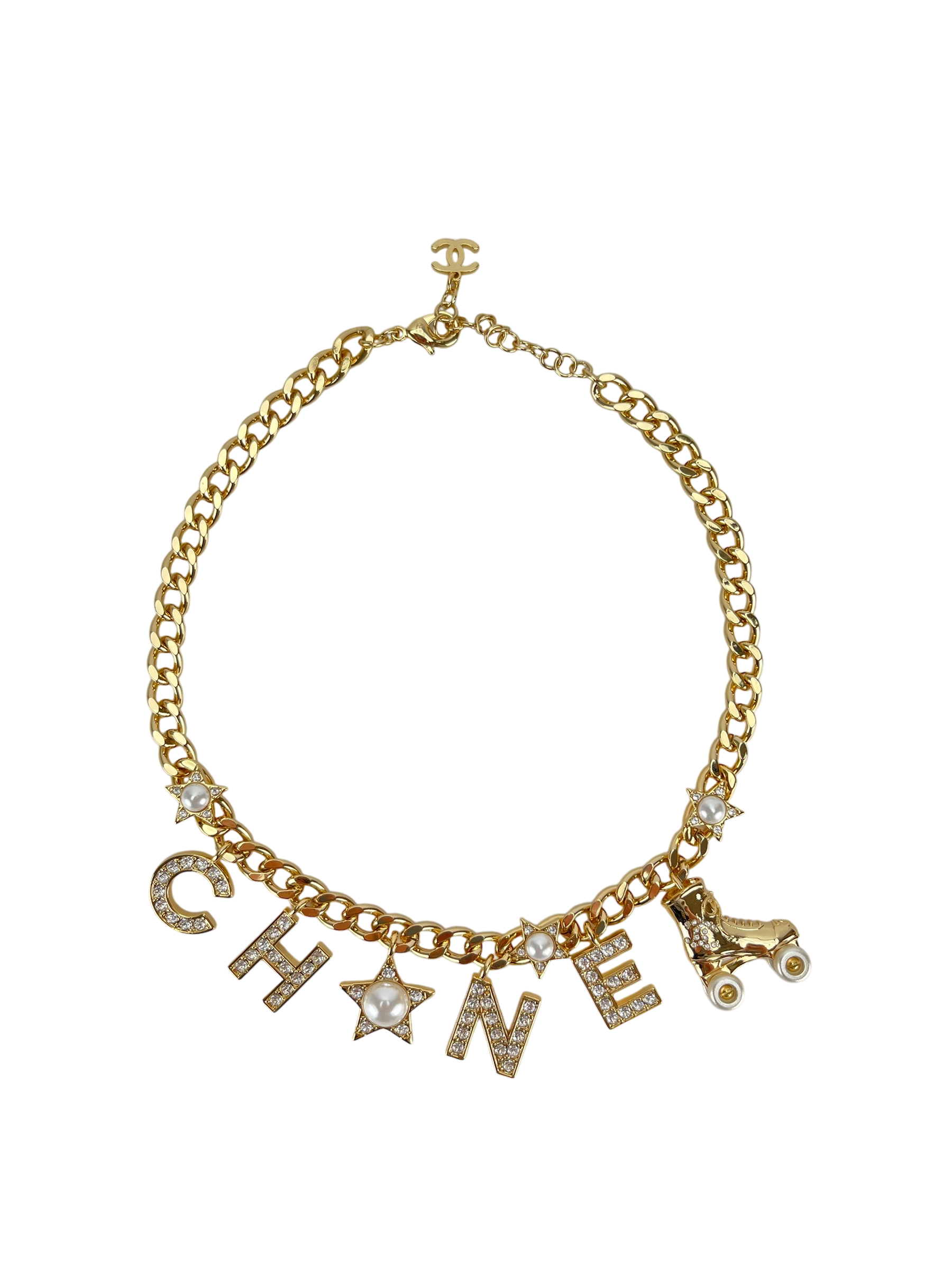 CHANEL - 24C Roller Skate Choker 2024 Cruise Necklace