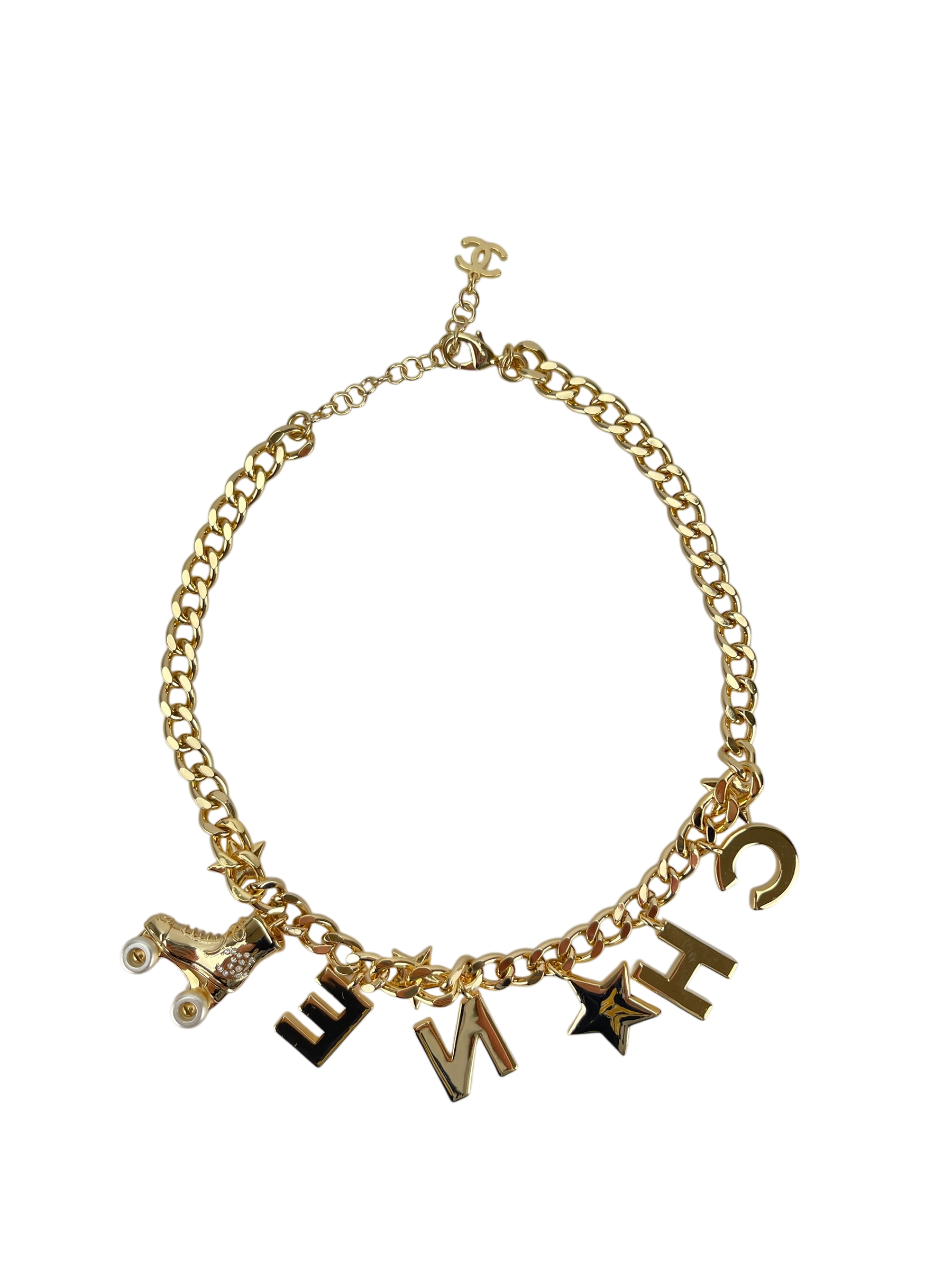 CHANEL - 24C Roller Skate Choker 2024 Cruise Necklace