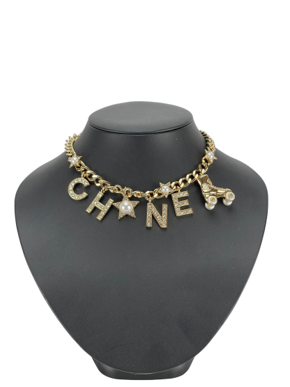 CHANEL - 24C Roller Skate Choker 2024 Cruise Necklace