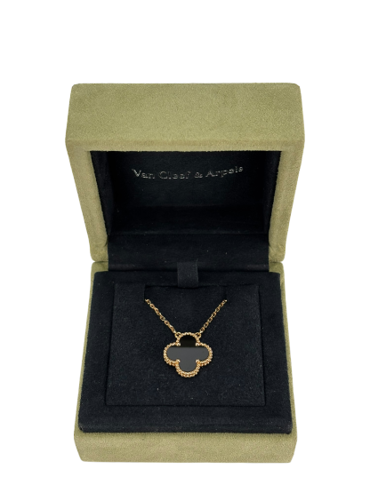 VAN CLEEF ＆ ARPELS - VCA Black Alhambra Necklace
