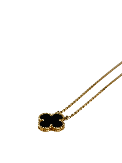VAN CLEEF ＆ ARPELS - VCA Black Alhambra Necklace