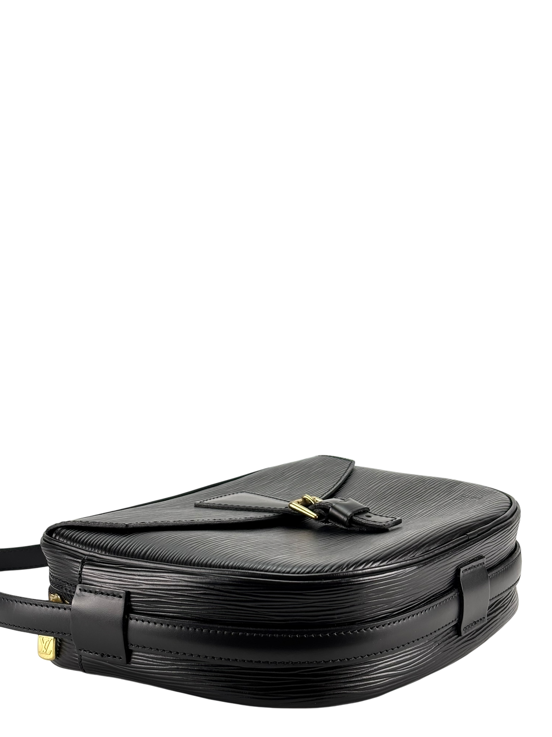 LOUIS VUITTON - Black Epi Jeune Fille Shoulder Bag