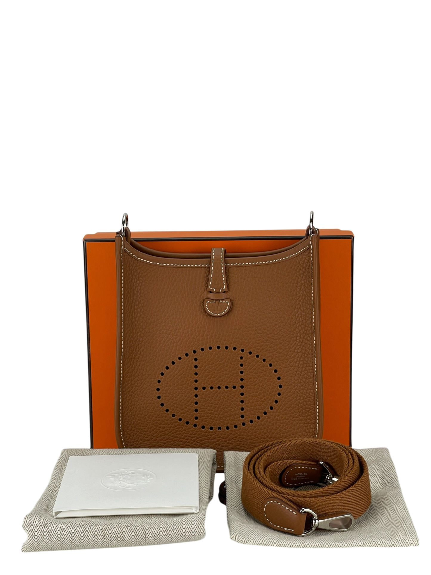 HERMES - Evelyne TPM Evelyne 16 Gold Clemence Gold Hardware