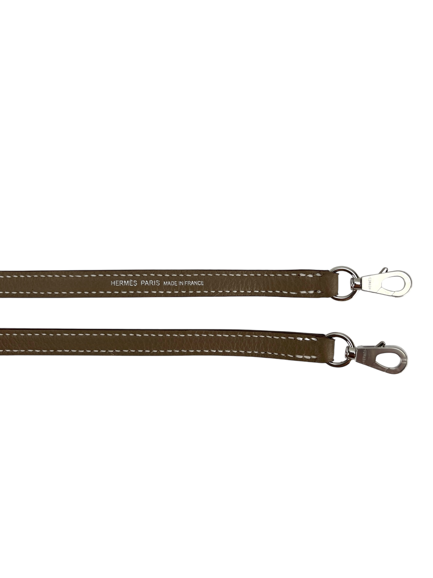 HERMES - Mini Bolide 1923 Etoupe Evercolor Palladium Hardware
