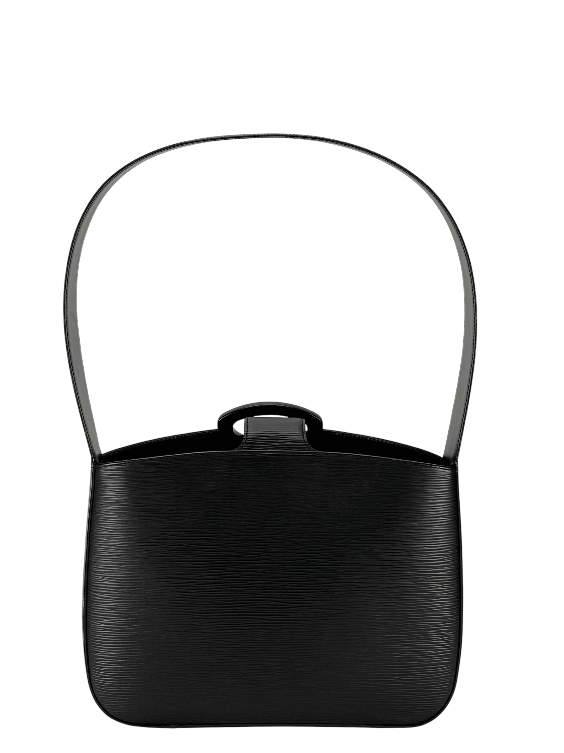 LOUIS VUITTON - Black Epi Leather Reverie Shoulder Bag