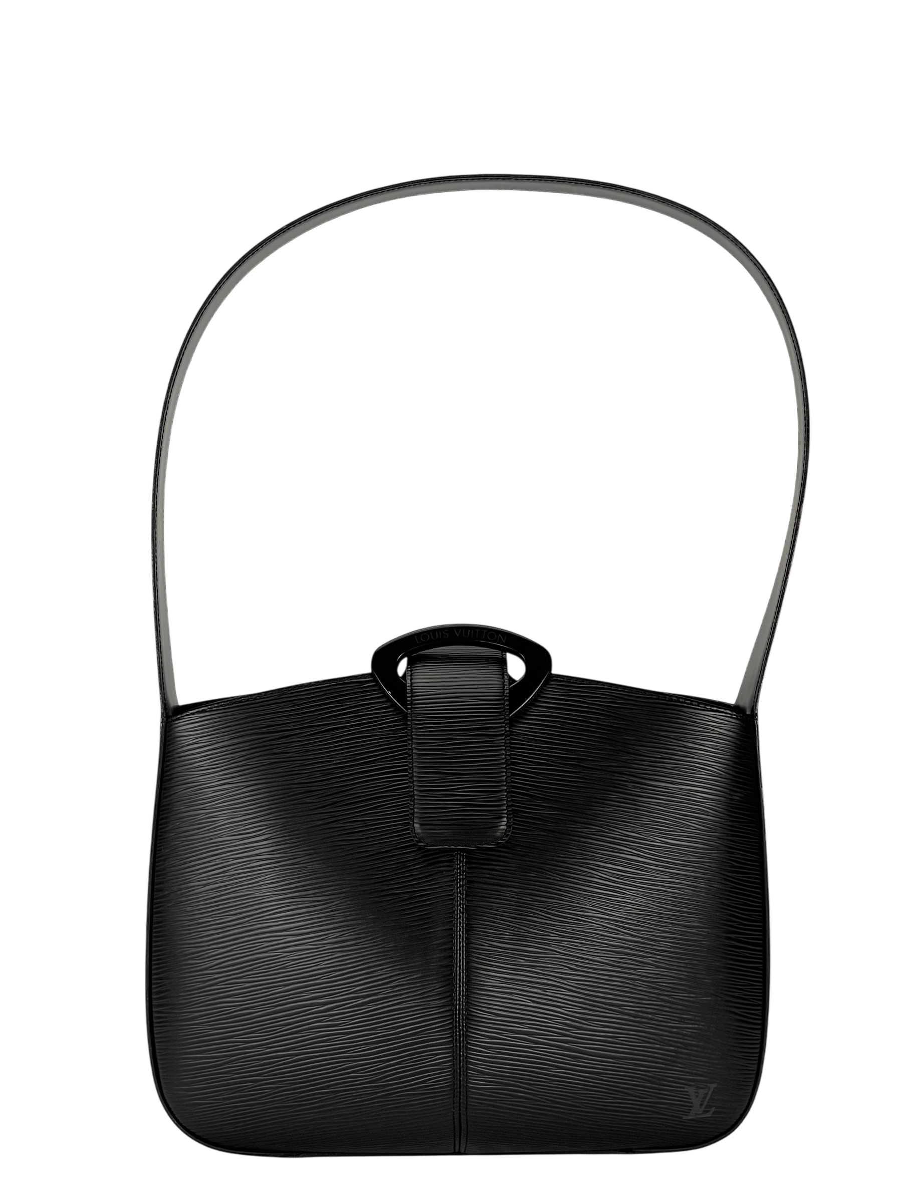 LOUIS VUITTON - Black Epi Leather Reverie Shoulder Bag