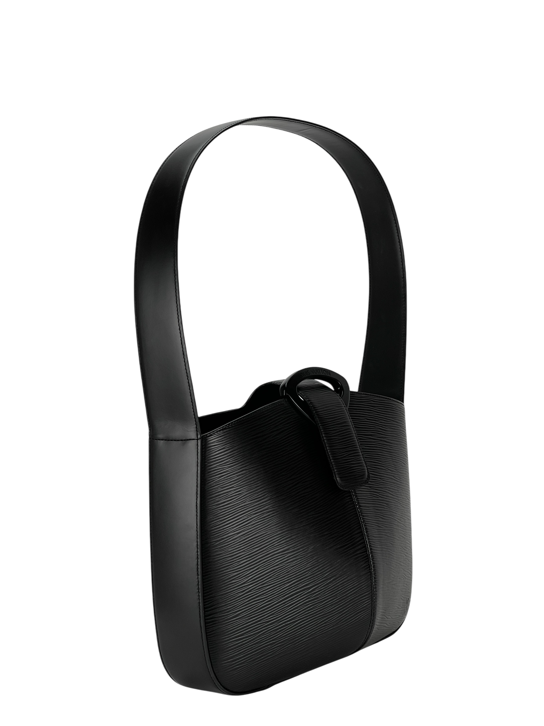LOUIS VUITTON - Black Epi Leather Reverie Shoulder Bag