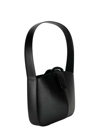 LOUIS VUITTON - Black Epi Leather Reverie Shoulder Bag