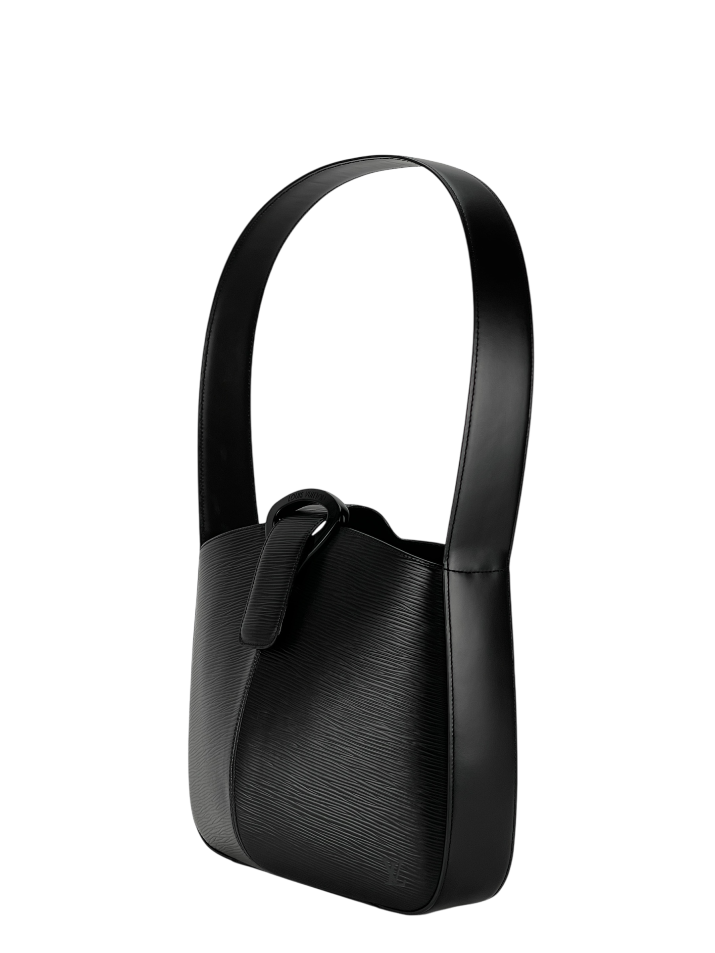 LOUIS VUITTON - Black Epi Leather Reverie Shoulder Bag