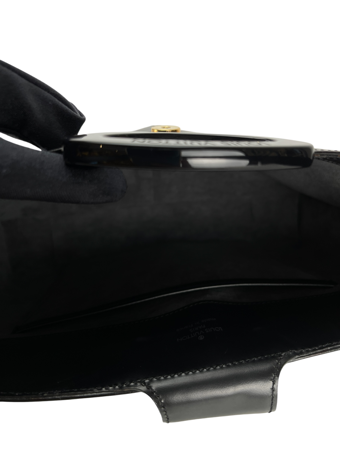 LOUIS VUITTON - Black Epi Leather Reverie Shoulder Bag