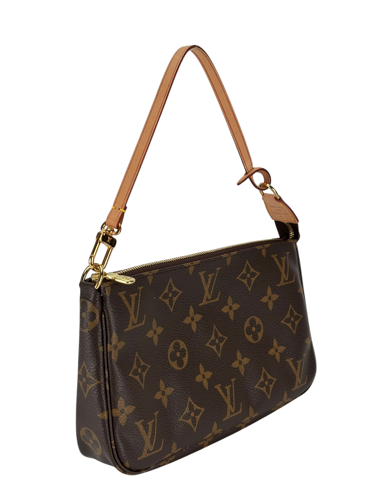 LOUIS VUITTON - Monogram Pochette Accessoire Brown Handbag