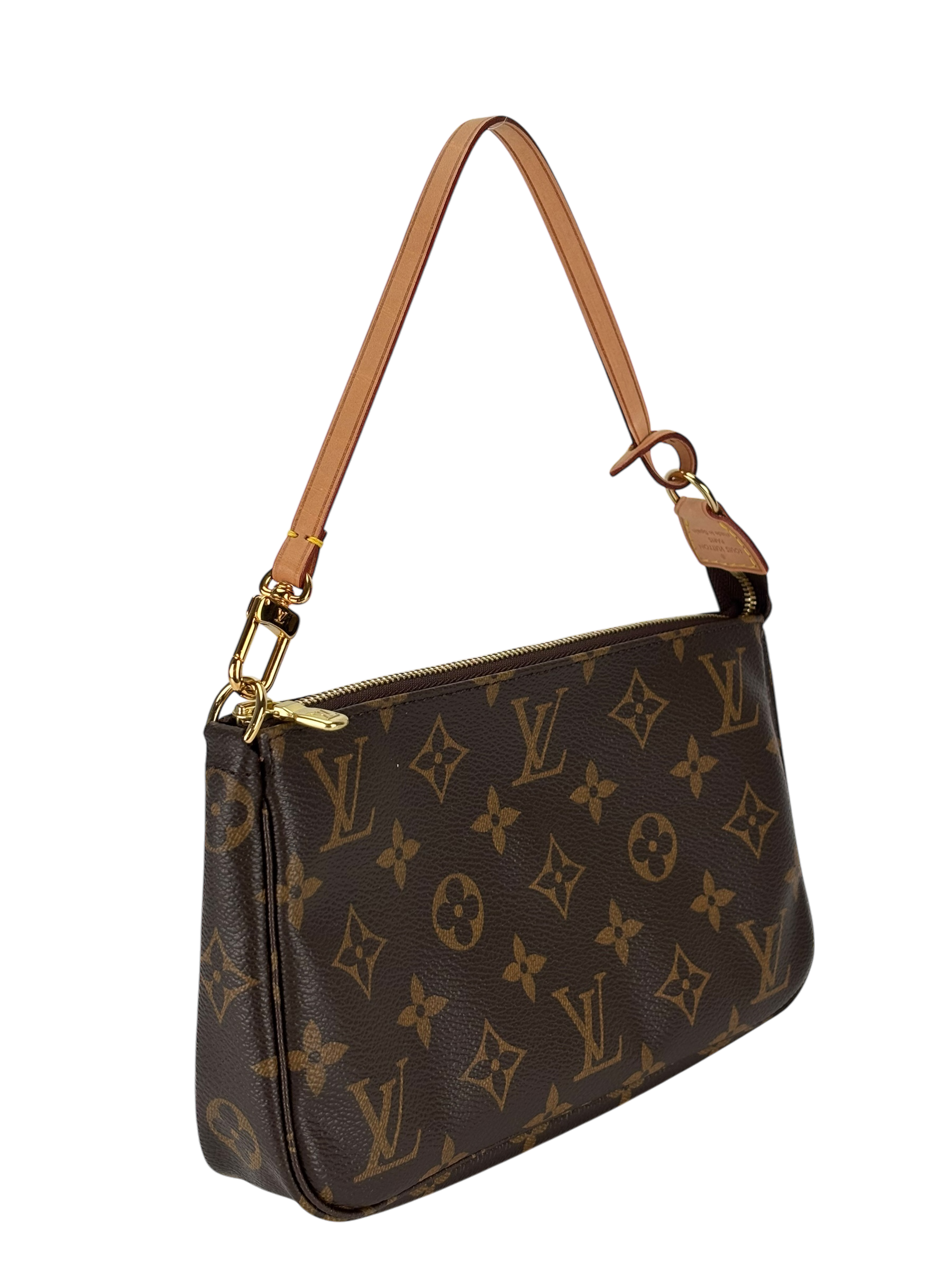 LOUIS VUITTON - Monogram Pochette Accessoire Brown Handbag