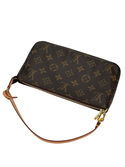 LOUIS VUITTON - Monogram Pochette Accessoire Brown Handbag