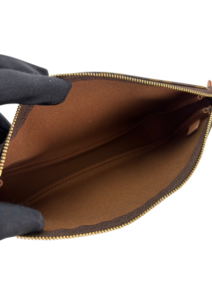 LOUIS VUITTON - Monogram Pochette Accessoire Brown Handbag