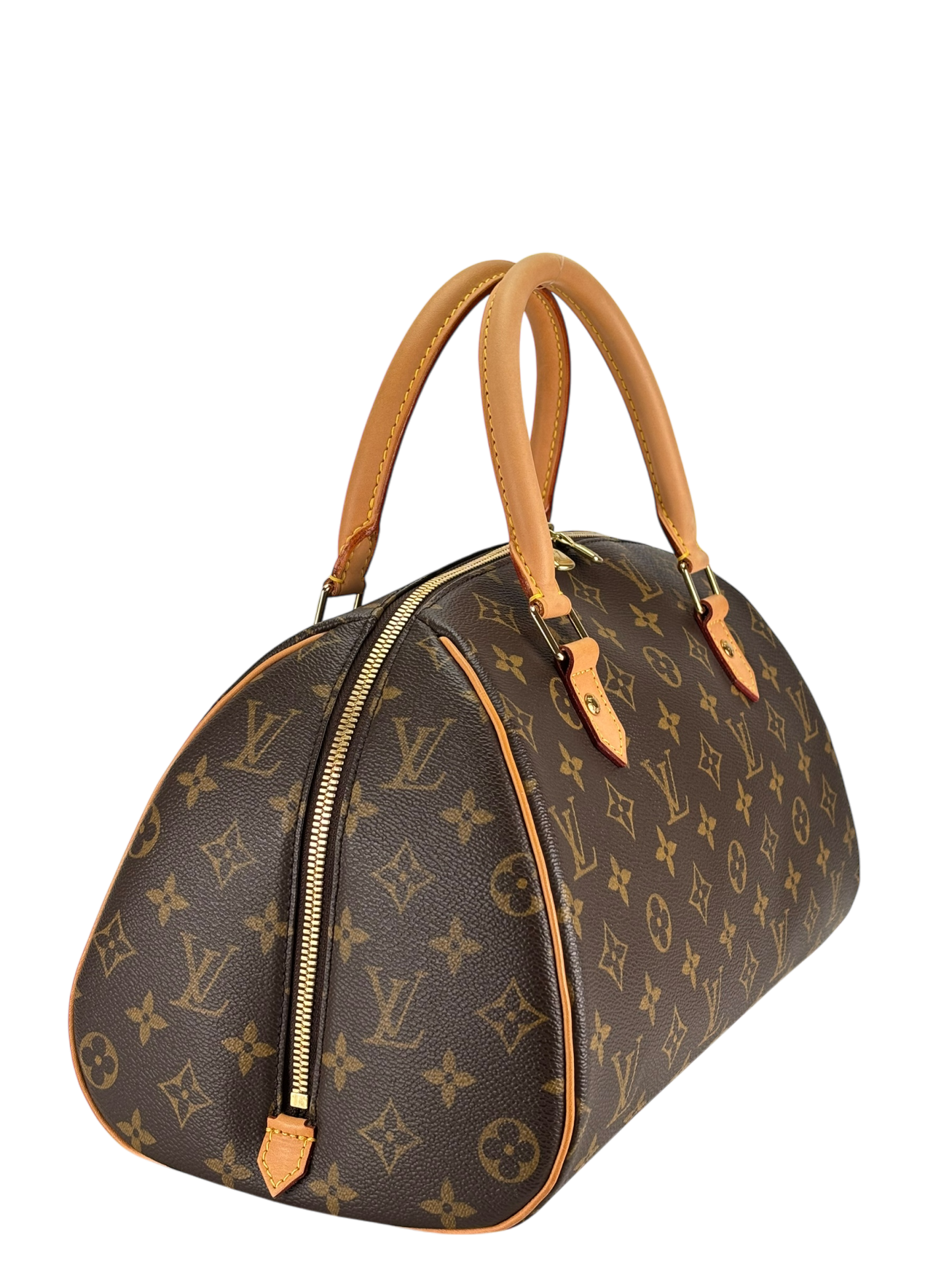 LOUIS VUITTON - Monogram Ribera MM Handbag Brown M50201