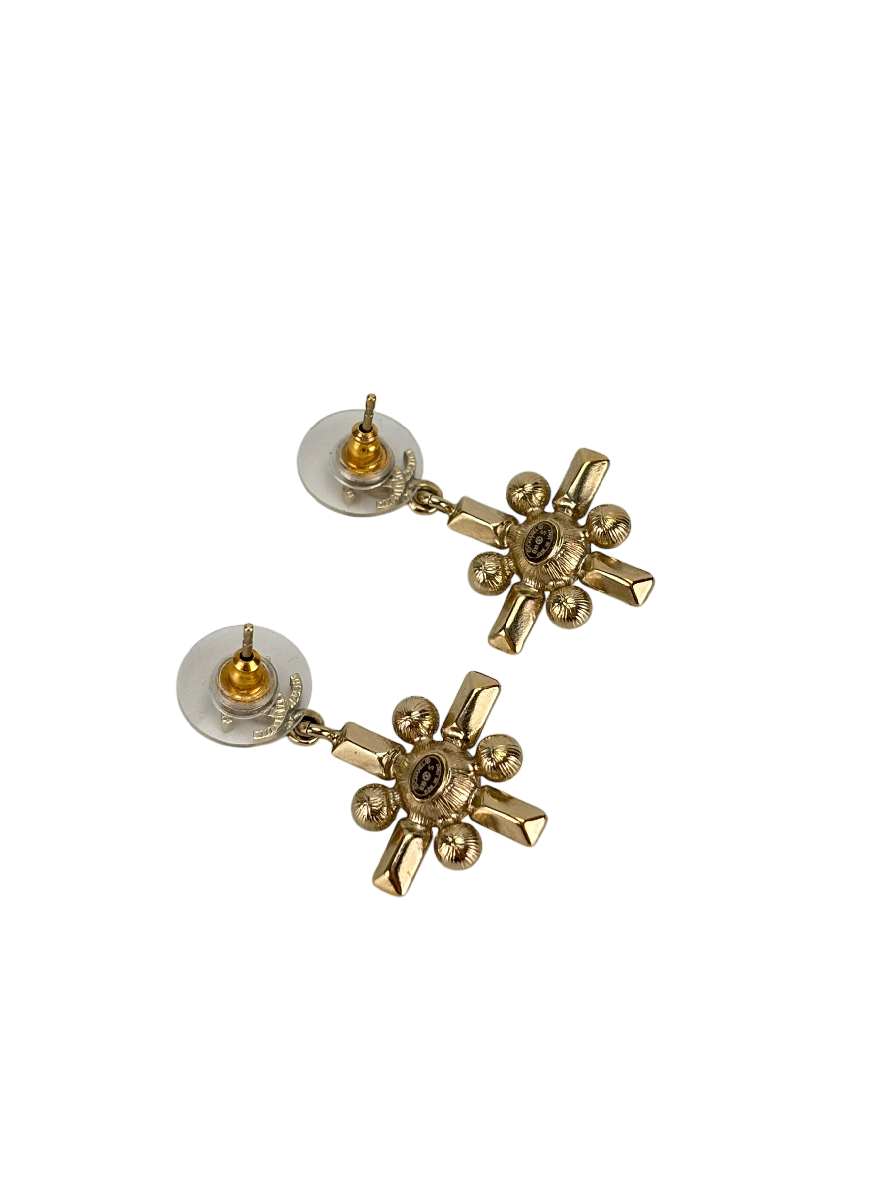 CHANEL - 19S CC Logo Sparkling Earrings