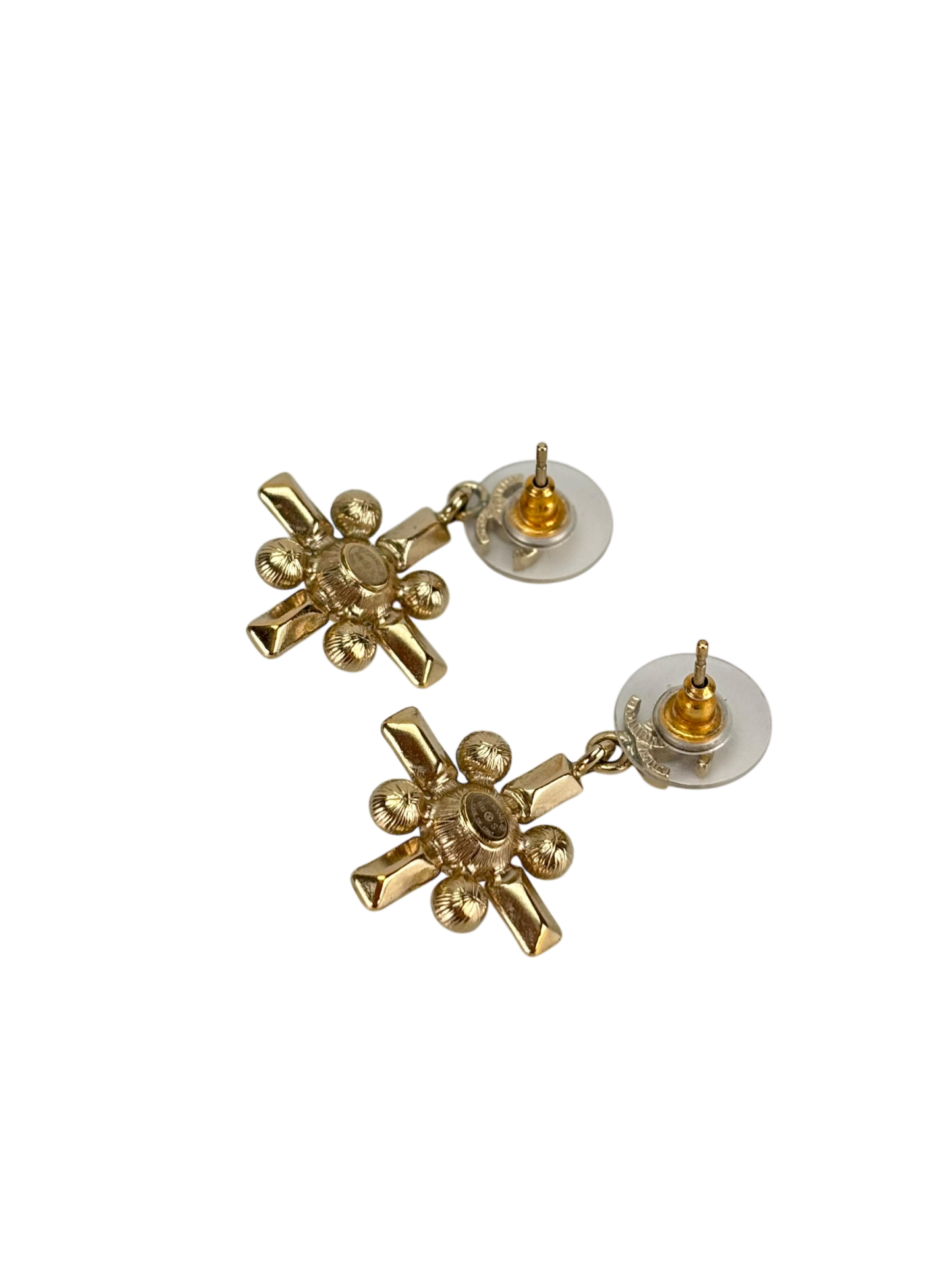 CHANEL - 19S CC Logo Sparkling Earrings