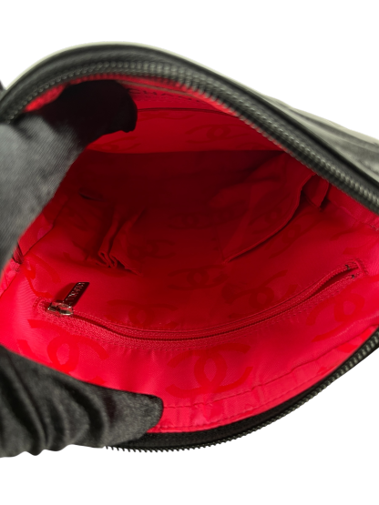 CHANEL - White CC Logo Cambon Shoulder Bag