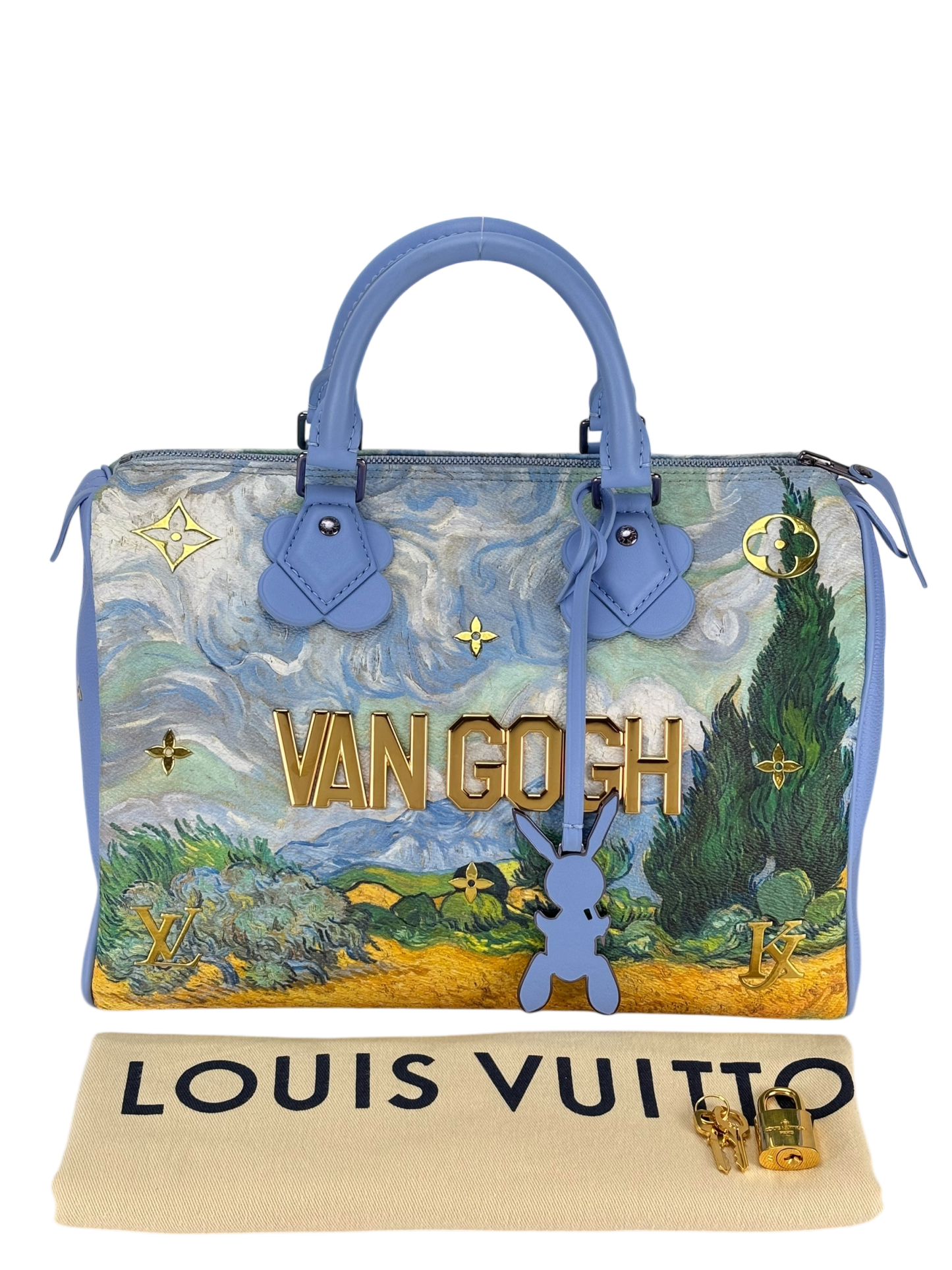LOUIS VUITTON - LV x Jeff Koons Speedy Vincent Van Gogh Masters 30