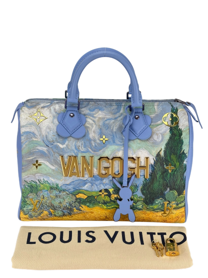 LOUIS VUITTON - LV x Jeff Koons Speedy Vincent Van Gogh Masters 30