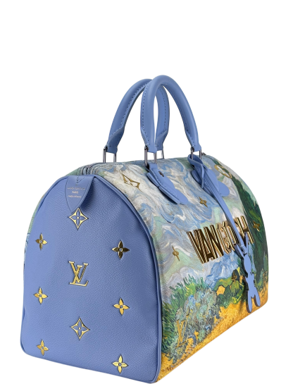 LOUIS VUITTON - LV x Jeff Koons Speedy Vincent Van Gogh Masters 30