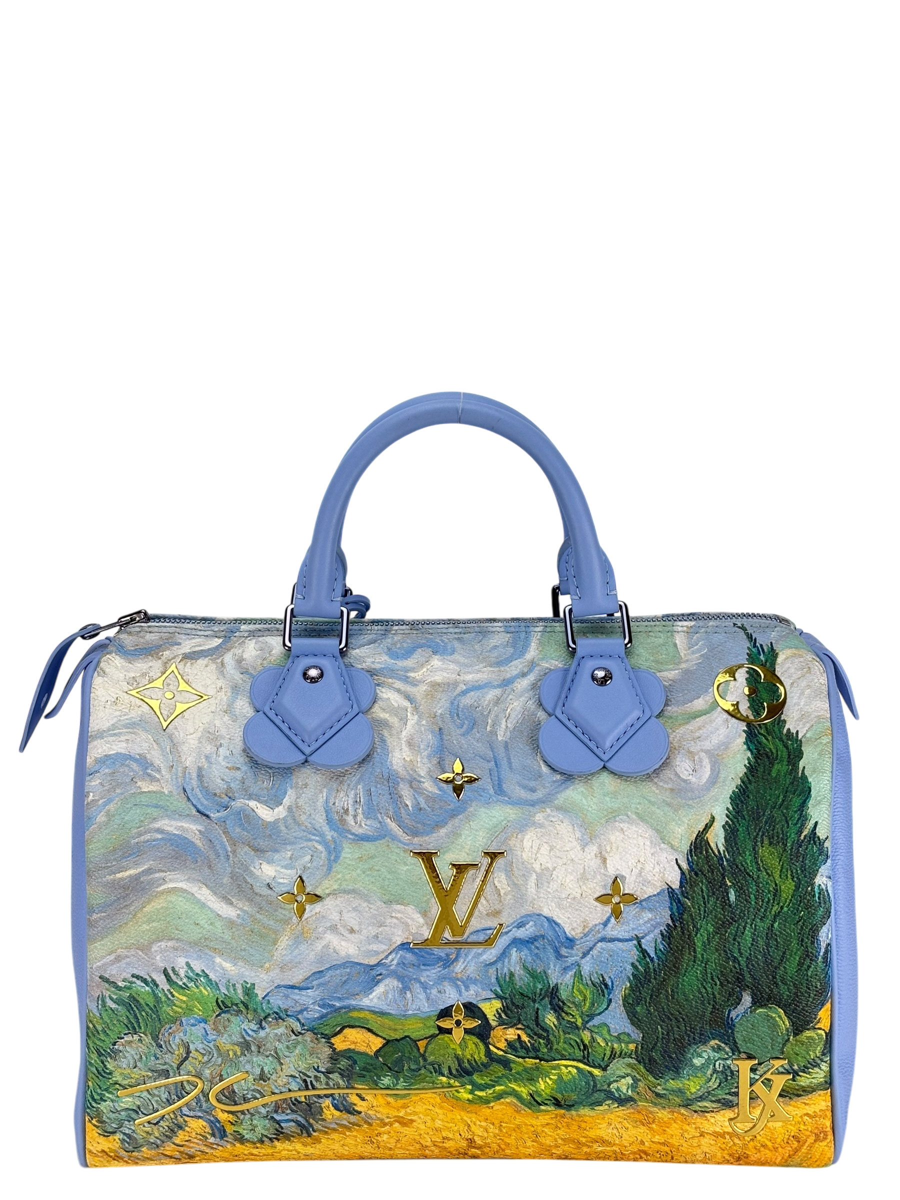 LOUIS VUITTON - LV x Jeff Koons Speedy Vincent Van Gogh Masters 30